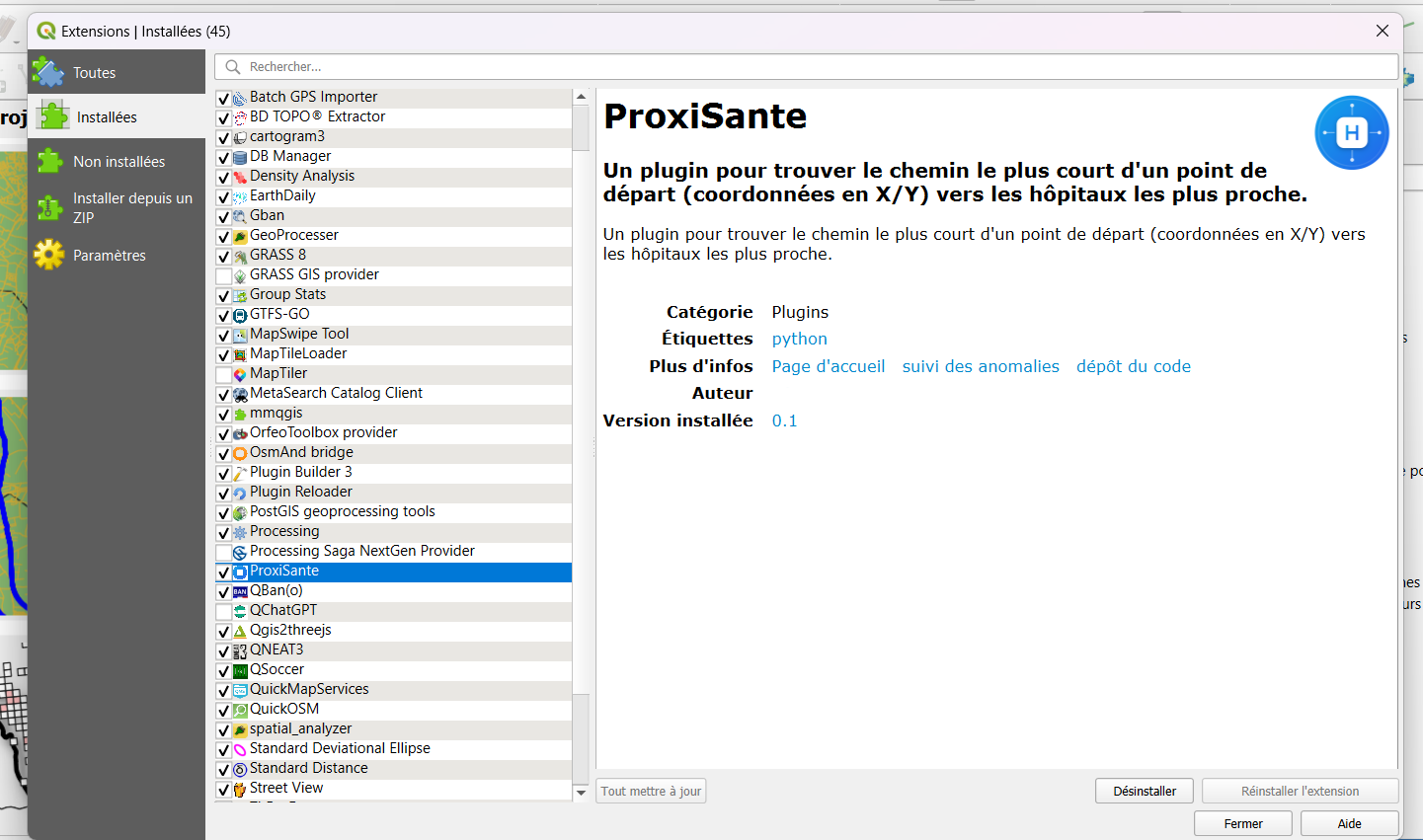 Plugin QGIS